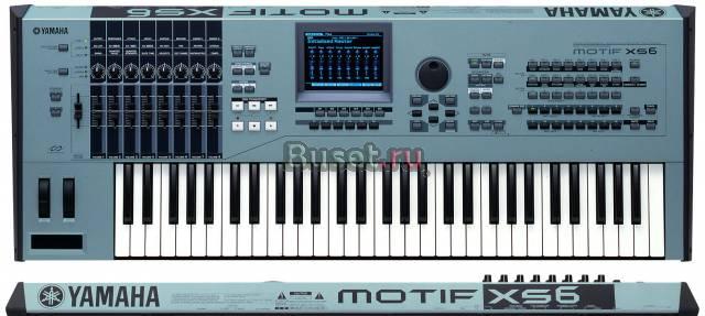 Синтезатор рабочая станция yamaha motif XS6 Москва