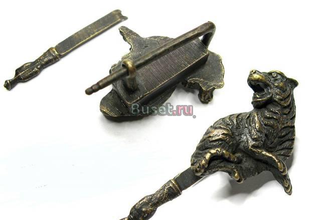 АНТИК БРОН КАБИН ЗАМ // ТИГР // КИТАЙ СЕР 20 ВЕКА Москва