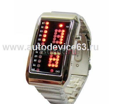 Часы на LED лампах Самара