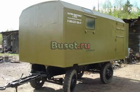вагончик бытовка прицеп-фургон на колесах сПТС Санкт-Петербург