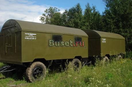 Дизель электростанция АД-100 КУНГ на колесах с ПТС Санкт-Петербург