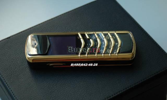 Vertu signatura gold  елоу классическая Москва