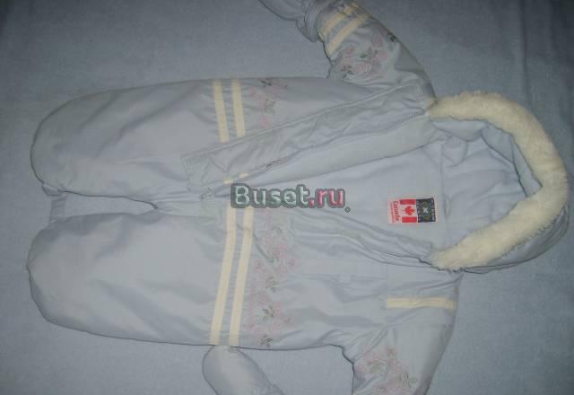 Комбенизон gusti зима от 0+ до 68см новый Москва