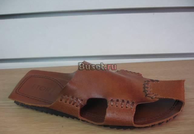 Кожжанные шлёпки р.40-44 Москва
