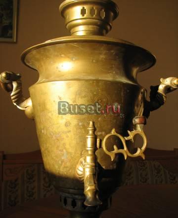 Самовар дореволюционный, редкой формы Москва