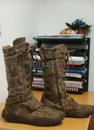 Сапоги осенние Москва