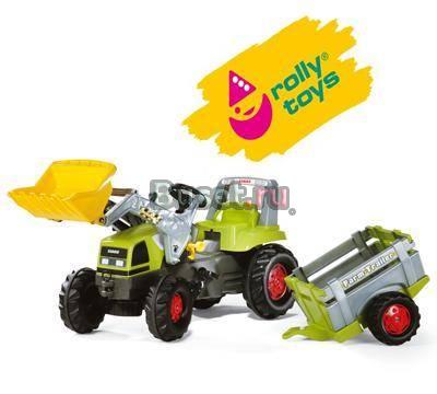 Педальный трактор rolly toys Москва