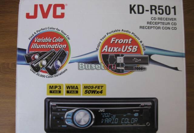 Автомагнитола JVC KD-R501 НоваяНа гарантии Ростов-на-Дону