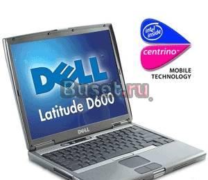 Dell D-600 1,6GHZ/1GB/80GB/DVD/wi-fi/ 14.1"бат 2ч Москва