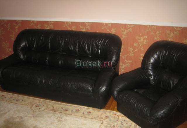 Продам комплект кожаной мебели Москва