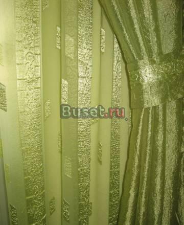 Новый комплект шторы с подхватами + тюль Москва