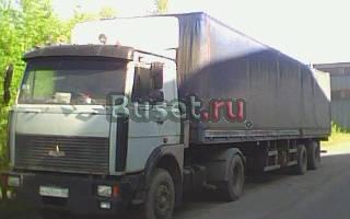 МаЗ-5432+полуприцеп мти 933001 Ступино