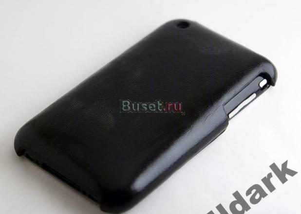 Защитный кожаный чехол (корпус) для iPhone 3G Москва