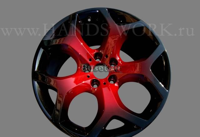 Аэрография на диски, покраска в 2 цвета. СПб Санкт-Петербург