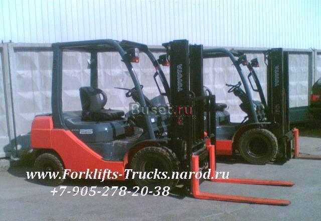 Погрузчик новый Toyota 62-8FD25 Грузоподъемность 2 Санкт-Петербург