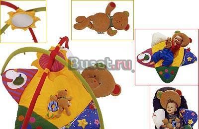 Развивающий коврик Ks Kids медвежонок Москва