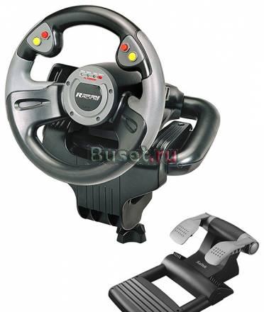 Руль с педалями и виброотдачей Saitek R440 Force Москва
