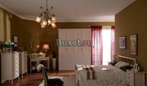 Спальня "Сахара", ортопедический матрас Москва