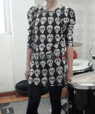 Платье с черепами Санкт-Петербург
