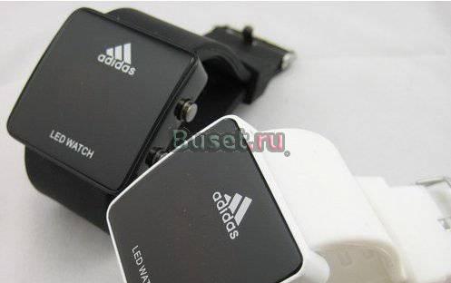 Оригинальный дизайн Наручные часы LED спорт Москва