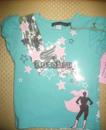 Футболка с пайетками Москва