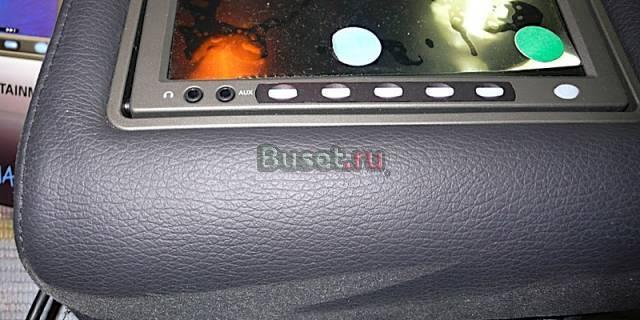 Штатные подголовники с DVD и LCD для Audi Q7 Москва