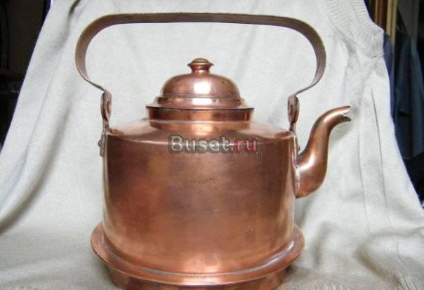 Медный чайник XIX век 2.5L Санкт-Петербург