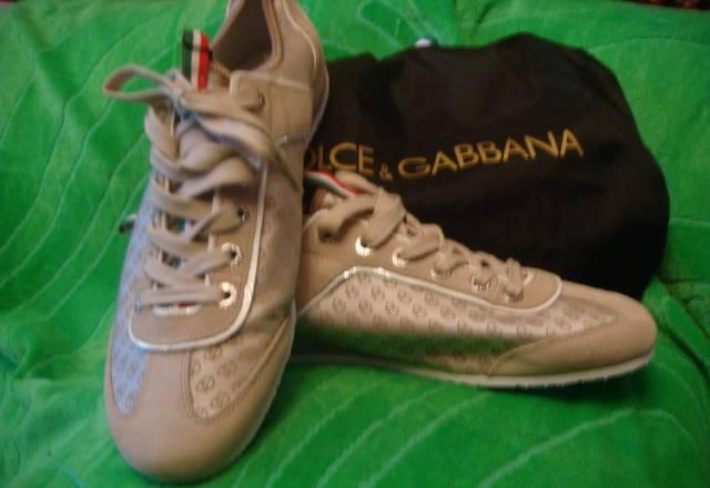 Кеды DolceGabbana, DG, коллекция GYM Москва