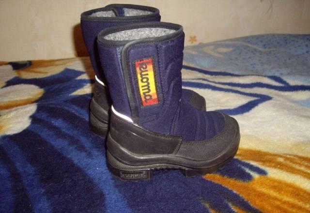 Финские валенки Куома на липучках, р. 23 Москва