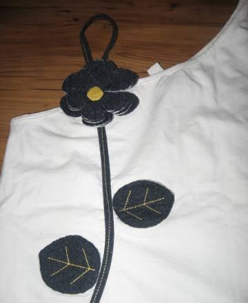 Новый топик с джинсовым цветком Москва