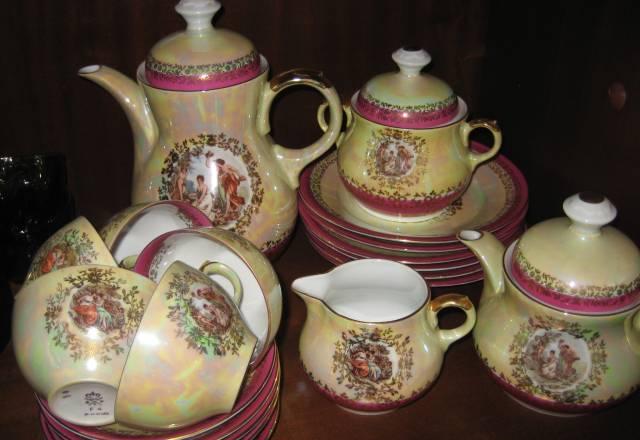 Чайный сервиз "Мадонна" гдр, 1980 г Москва