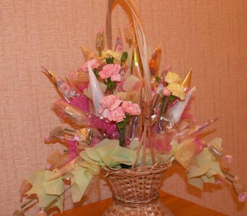 Букет из конфет Новосибирск