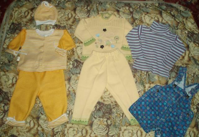 Пакет вещей унисекс Р-р 80-86 Москва