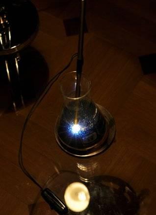 Необычная лампа подсвечивающая бусинки Москва