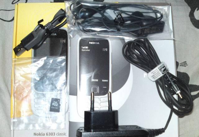 Комплект от nokia 6303 classic Москва
