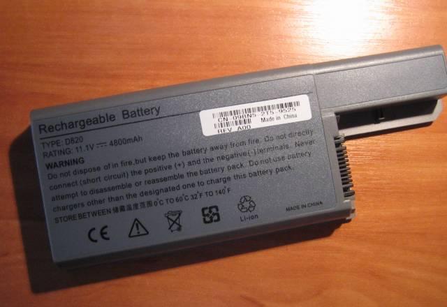 Аккумулятор dell Laptop Battery D820 11.1V 4800mAh Москва