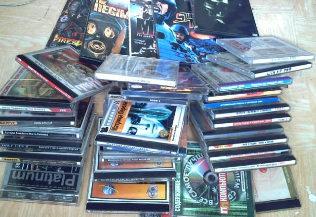 Продам CD/DVD диски 35шт Москва