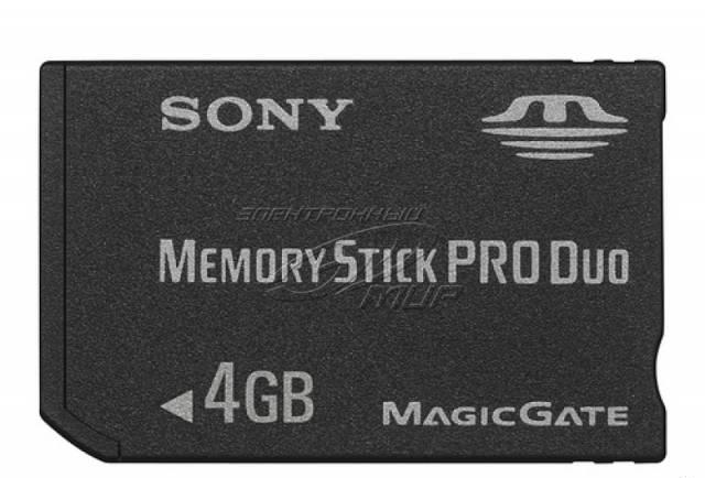 Memory stick pro duo 4Gb Москва