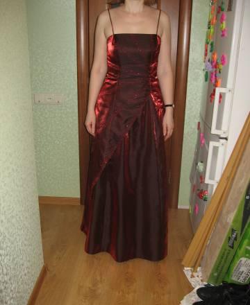 Красивое платье.USA + колье Москва