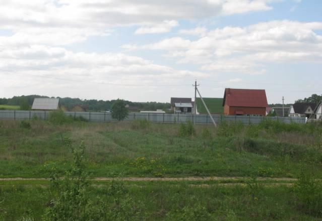 Участок у леса в деревне с газом Александров