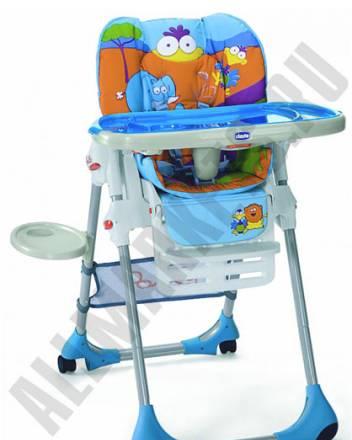 Стульчик для кормления chicco polly safari Москва