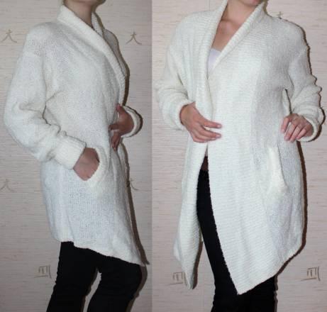 Длинная кофта с запАхом, размер 48 Москва