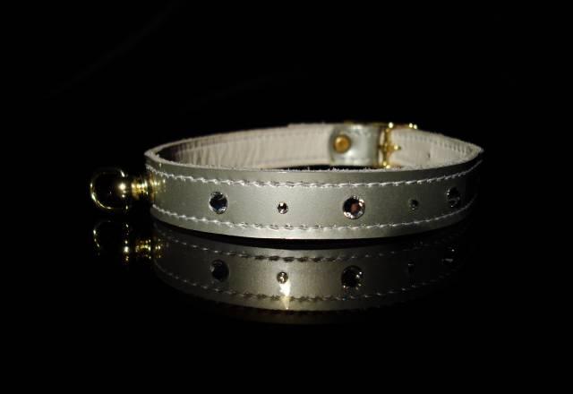 Кожаные ошейнички с кристаллами Swarovski Санкт-Петербург