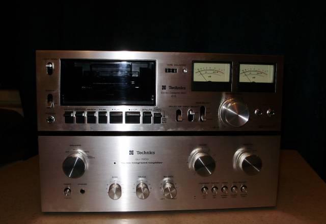 Стереоусилитель и кассетная дека technics Москва