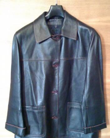 Новая кожаная куртка р-р 46-48 Москва