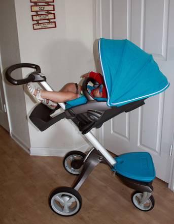 Коляска stokke xplory 2В1 б/у Москва