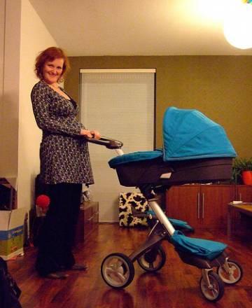 Коляска stokke xplory 2В1 б/у Москва