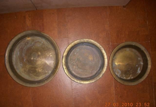 Тазы медные 3 штуки Москва