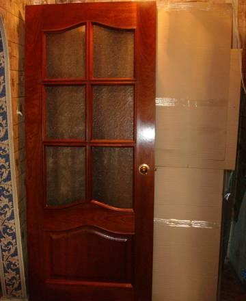 Межкомнатные двери из красного дерева б/у Москва