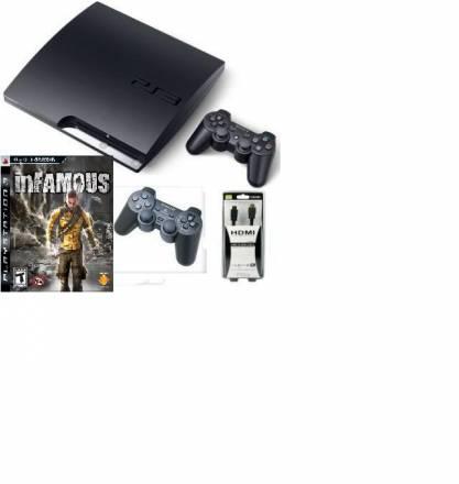 Игровую приставку Sony PS3(Slim)120Gb,2джойстика Москва